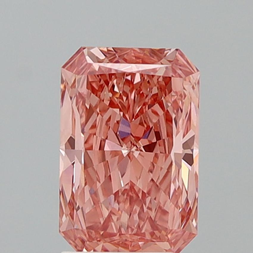 2.88 Ct. Fancy Vivid Pink Radiant Lab Grown Diamond