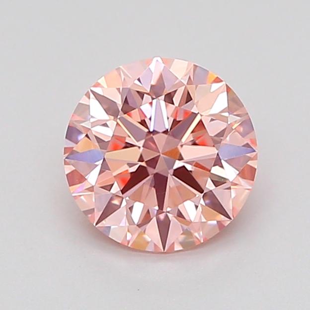 1.04 Ct. Fancy Intense Pink Round Lab Grown Diamond