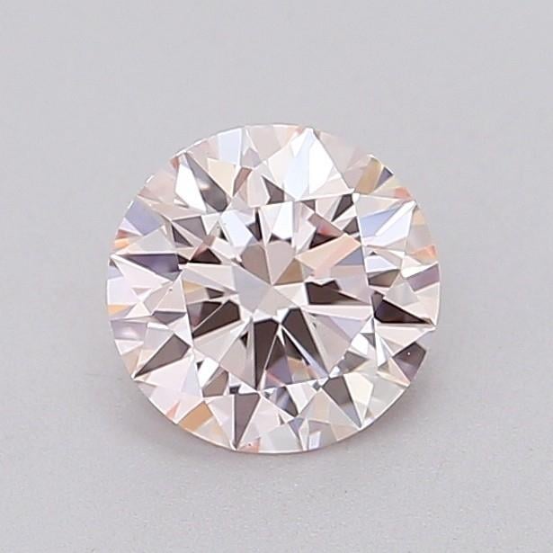 0.99 Ct. Fancy Light  Pink Round Lab Grown Diamond