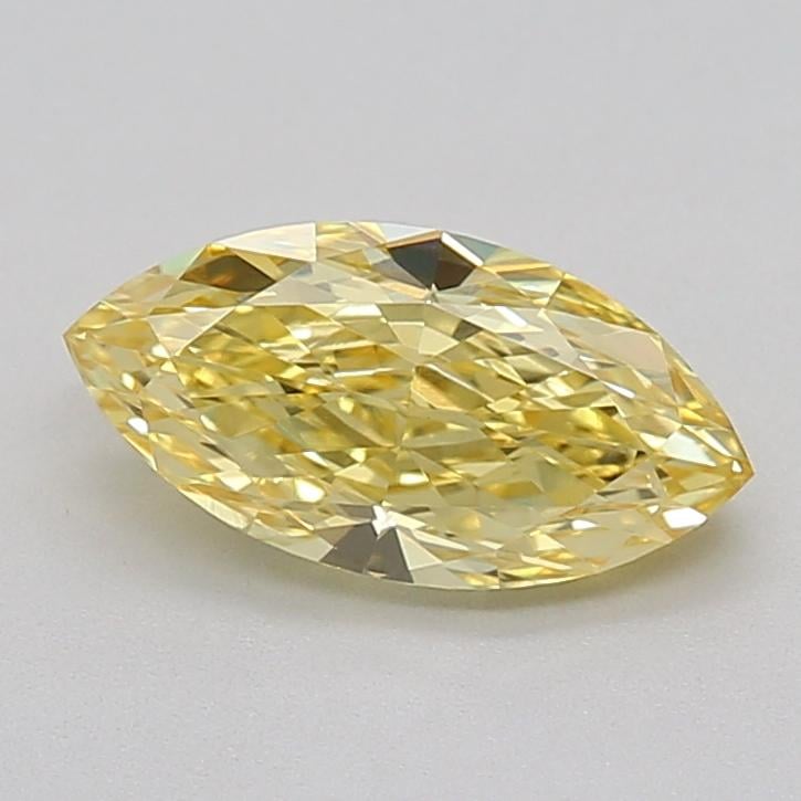 1.05 Ct. Fancy Intense  Yellow Marquise Lab Grown Diamond