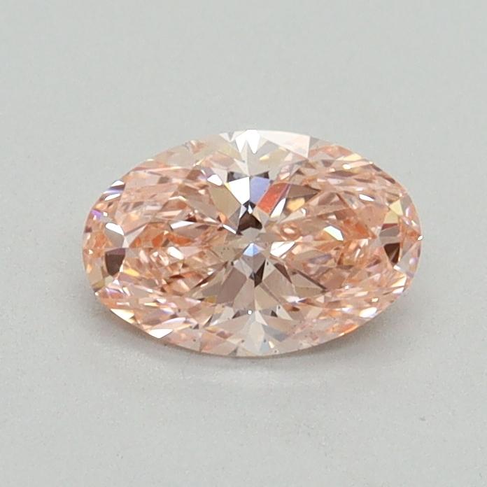 0.50 Ct. Fancy Vivid Pink Oval Lab Grown Diamond