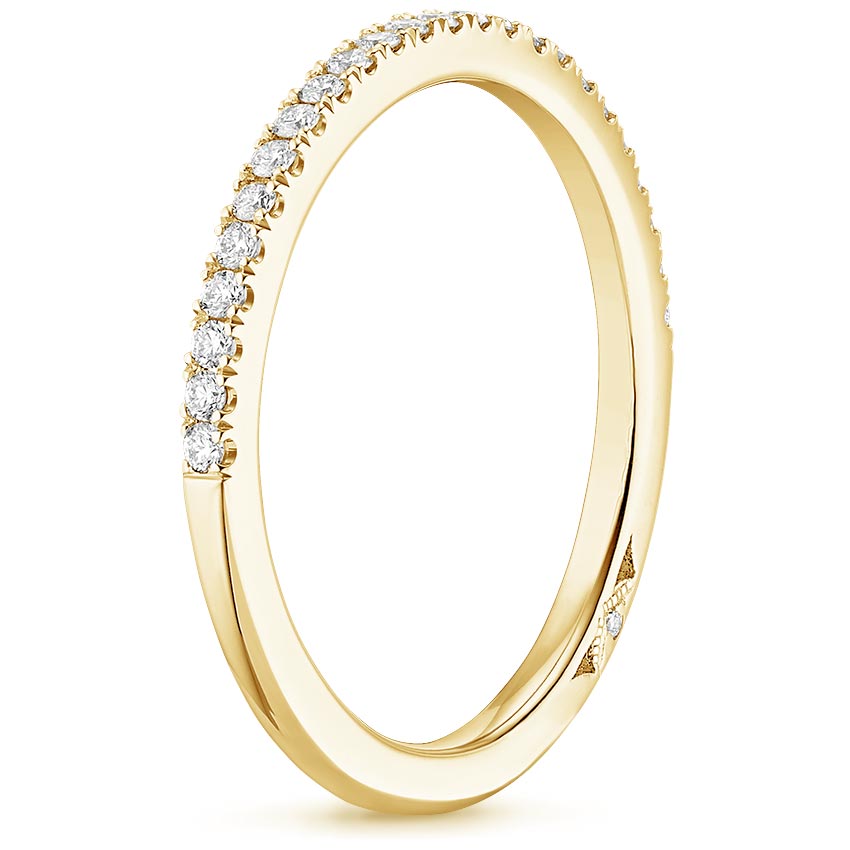 18K Yellow Gold Simply Tacori Diamond Ring (1/5 ct. tw.), large side view