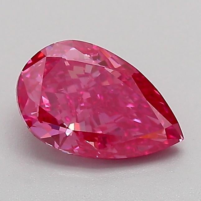 1.01 Ct. Fancy Red Pear Lab Grown Diamond