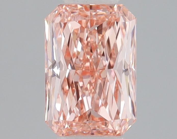 0.85 Ct. Fancy Vivid Pink Radiant Lab Grown Diamond