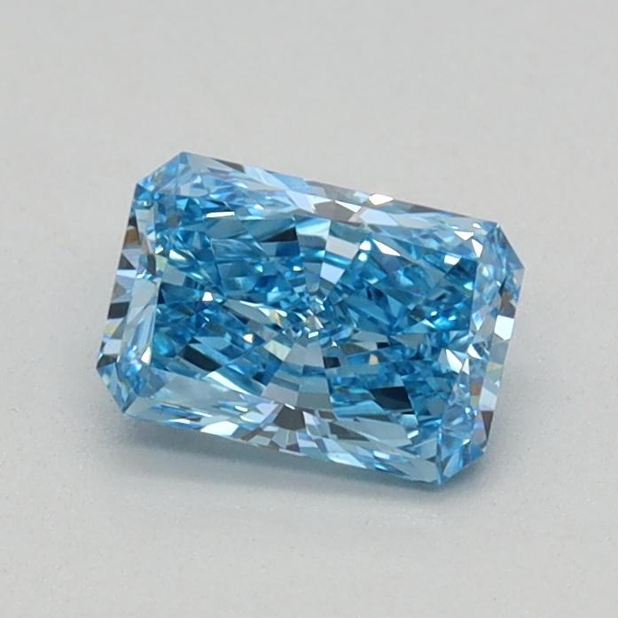 0.41 Ct. Fancy Vivid Blue Radiant Lab Grown Diamond