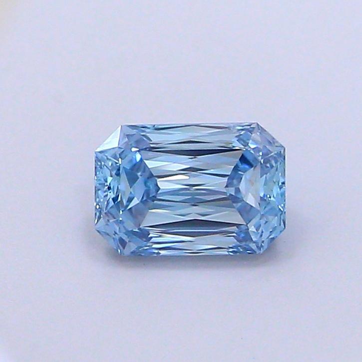 1.00 Ct. Fancy Intense Blue Radiant Lab Grown Diamond