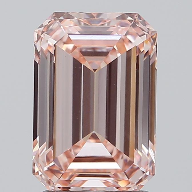 2.07 Ct. Fancy Intense Pink Emerald Lab Grown Diamond