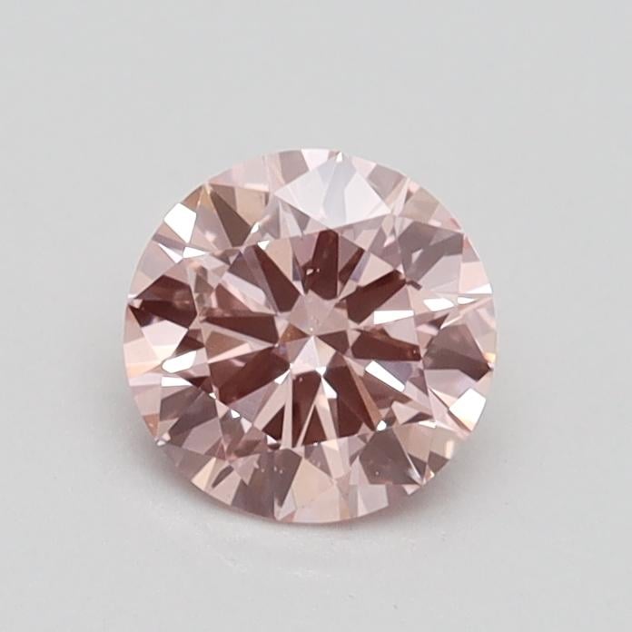 0.60 Ct. Fancy Intense Pink Round Lab Grown Diamond
