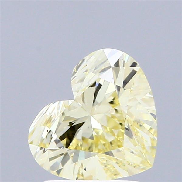 1.50 Ct. Fancy Yellow Heart Lab Grown Diamond