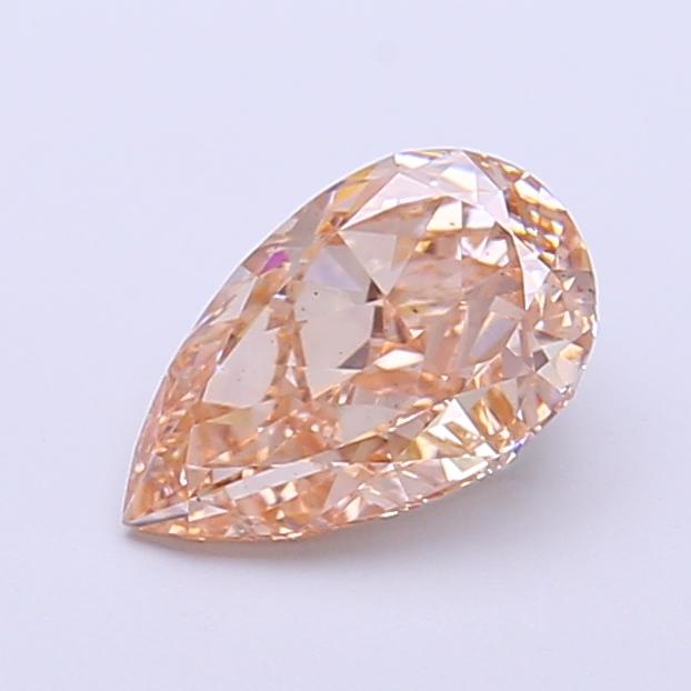 1.22 Ct. Fancy Light  Brown Pear Lab Grown Diamond