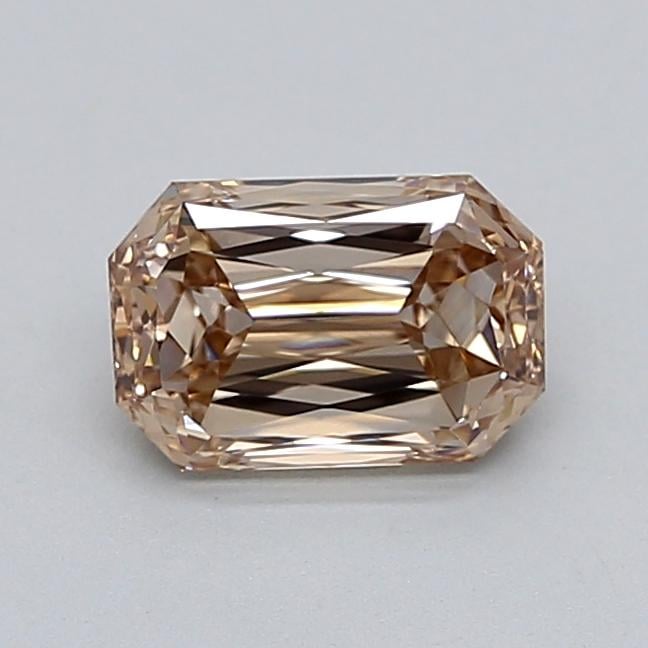 1.07 Ct. Very Light  Brown Radiant Lab Grown Diamond