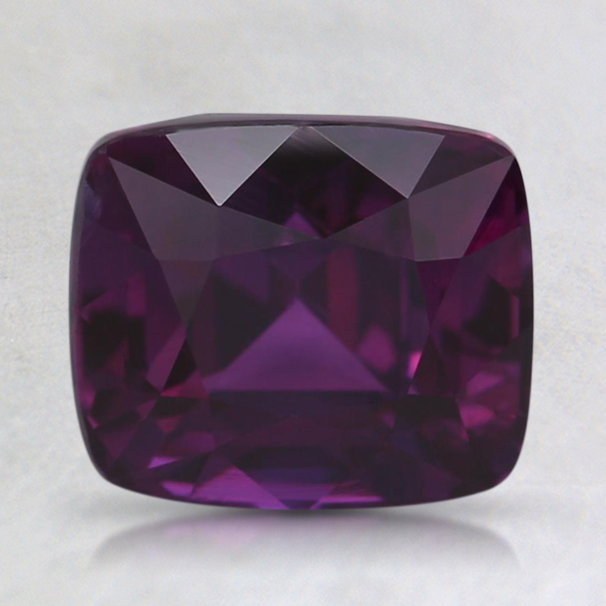 7.8x6.7mm Purple Cushion Sapphire