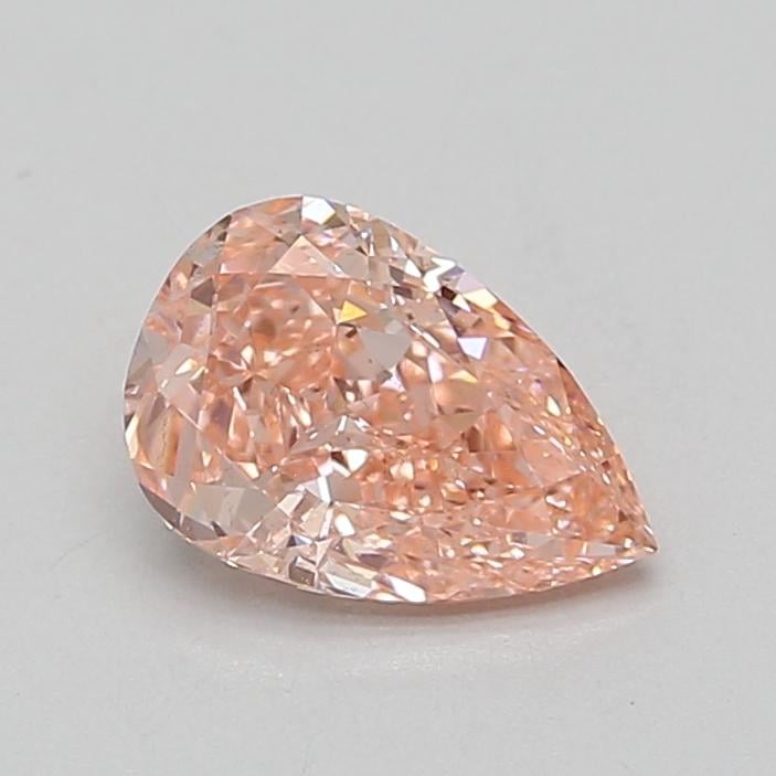 1.55 Ct. Fancy Vivid Pink Pear Lab Grown Diamond