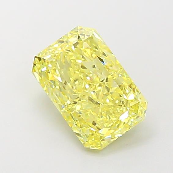 2.23 Ct. Fancy Intense Yellow Radiant Lab Grown Diamond