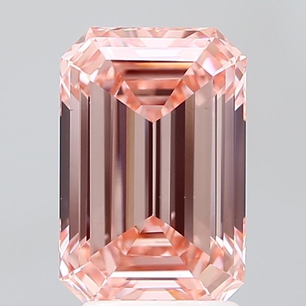 2.87 Ct. Fancy Intense Pink Emerald Lab Grown Diamond
