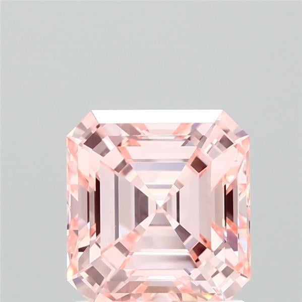 1.43 Ct. Fancy Vivid Pink Emerald Lab Grown Diamond