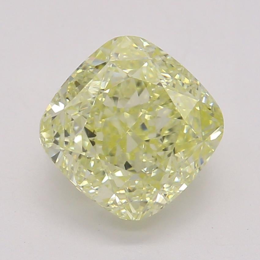1.22 Ct. Fancy Yellow Cushion Diamond