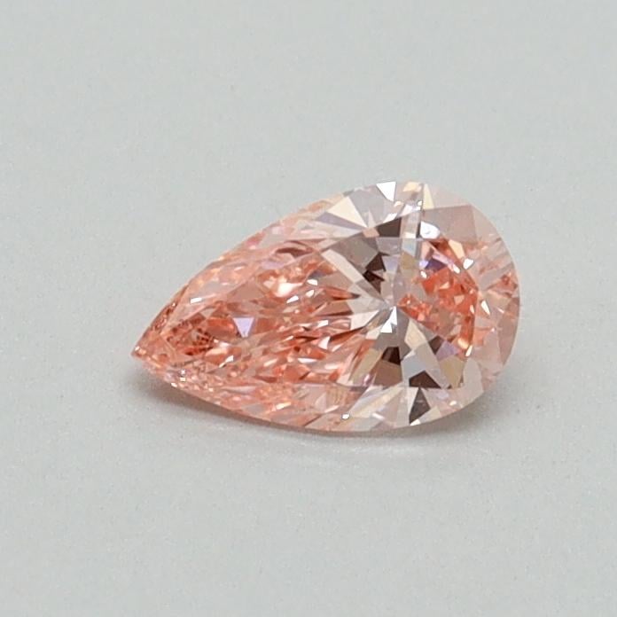 0.30 Ct. Fancy Vivid Pink Pear Lab Grown Diamond