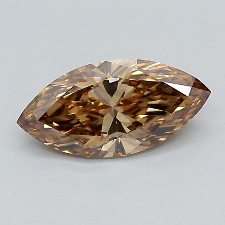 1.01 Ct. Fancy Light  Brown Marquise Lab Grown Diamond