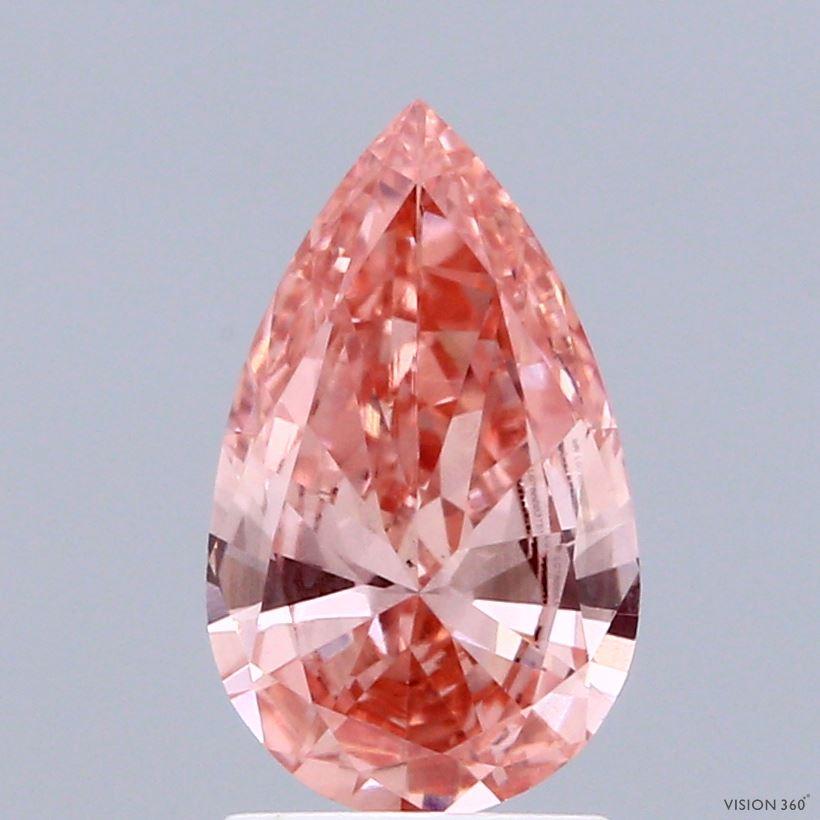 1.02 Ct. Fancy Vivid Green Princess Lab Grown Diamond