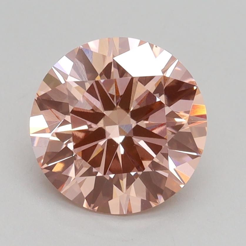 1.86 Ct. Fancy Intense Pink Round Lab Grown Diamond