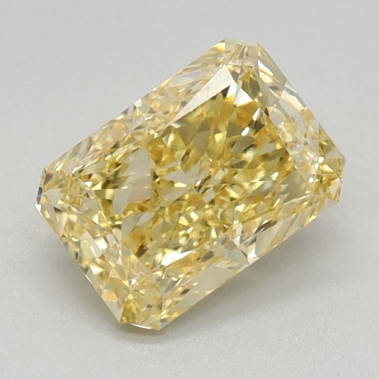 1.05 Ct. Fancy Vivid Yellow Radiant Lab Grown Diamond