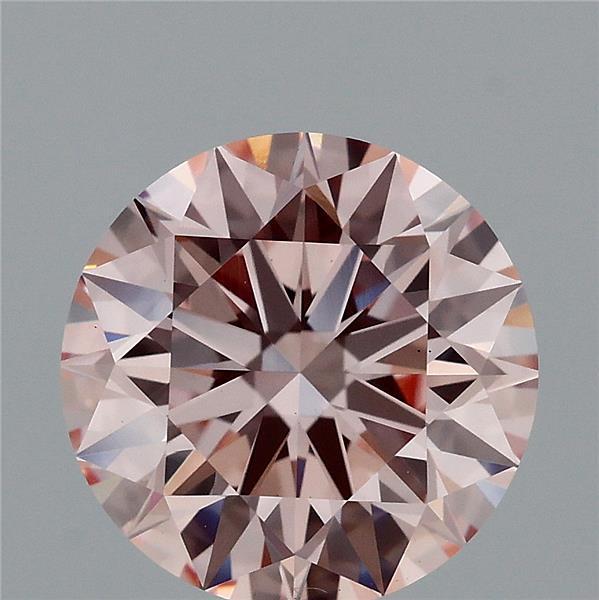 2.11 Ct. Fancy Intense Pink Round Lab Grown Diamond