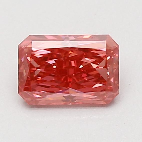 1.00 Ct. Fancy Vivid Pink Radiant Lab Grown Diamond