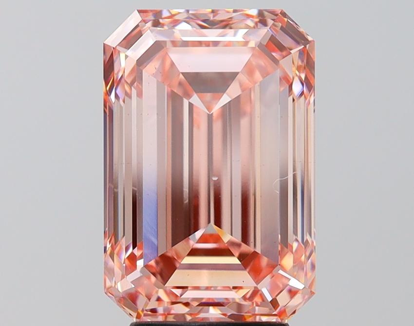 5.02 Ct. Fancy Intense Pink Emerald Lab Grown Diamond