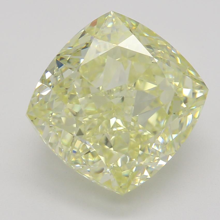 4.32 Ct. Fancy Yellow Cushion Diamond