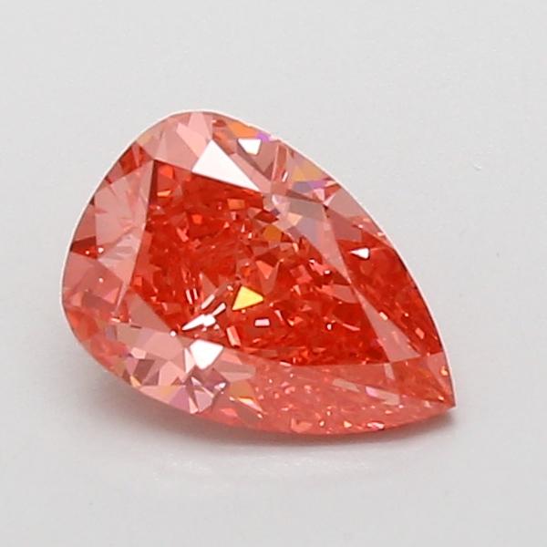 1.06 Ct. Fancy Vivid Pink Pear Lab Grown Diamond