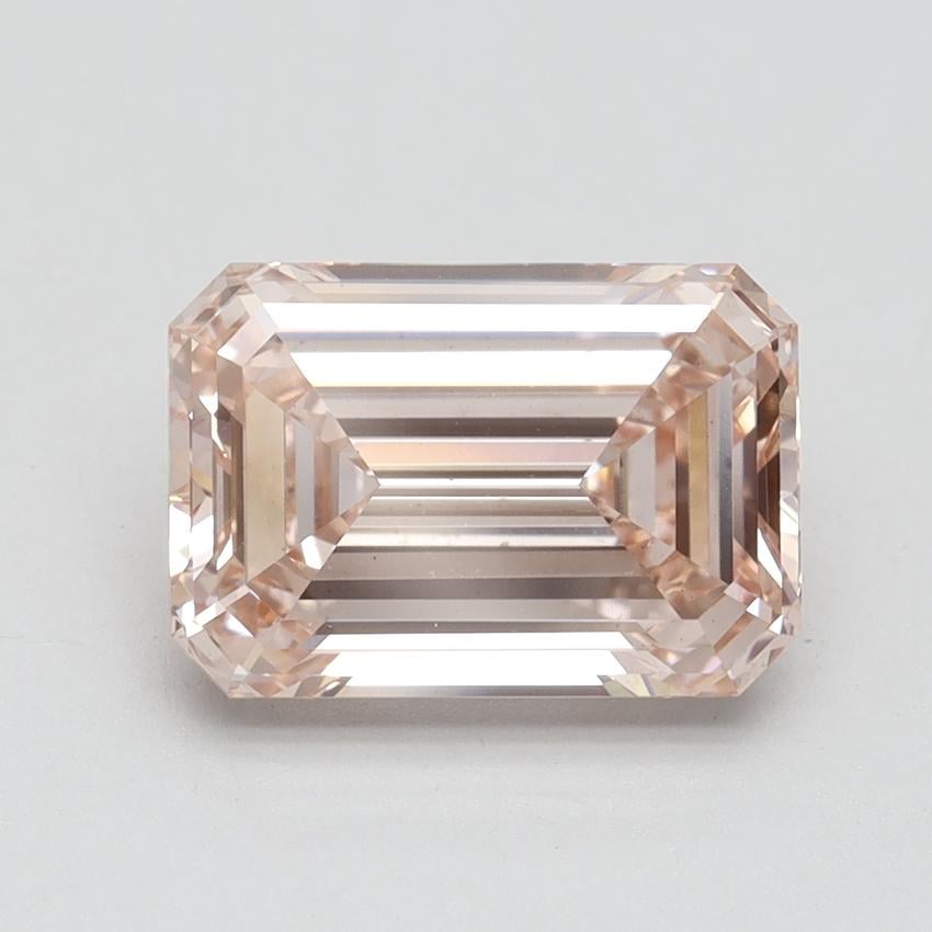 3.18 Ct. Fancy Intense Pink Emerald Lab Grown Diamond