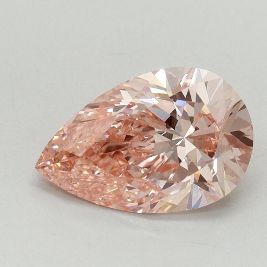 1.76 Ct. Fancy Vivid Pink Pear Lab Grown Diamond