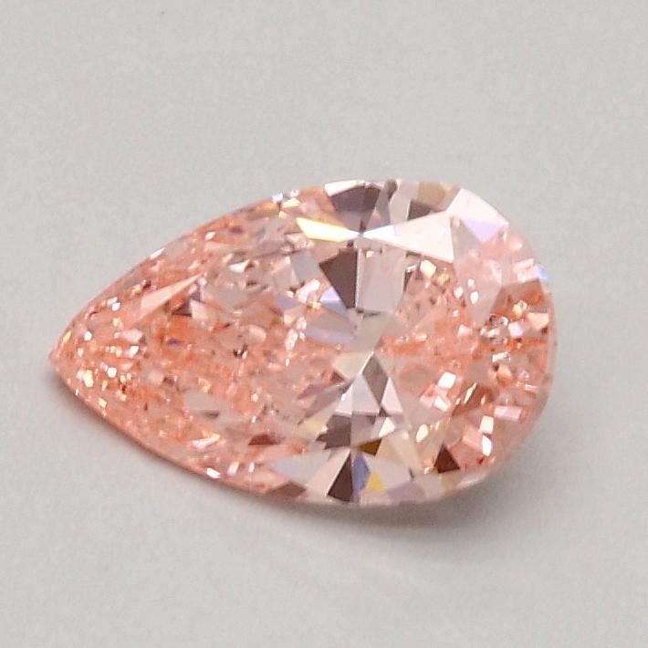 0.50 Ct. Fancy Intense Pink Pear Lab Grown Diamond
