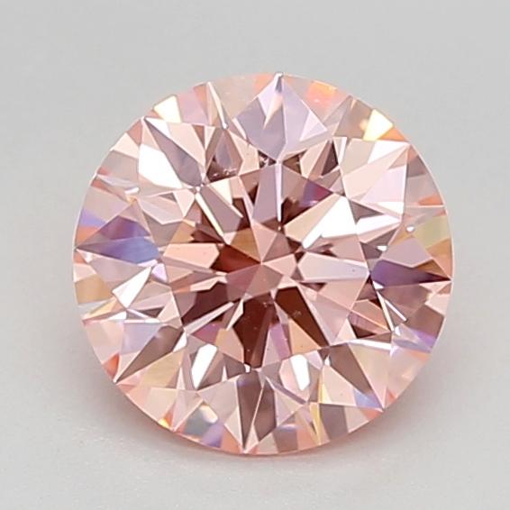 1.83 Ct. Fancy Vivid Pink Round Lab Grown Diamond