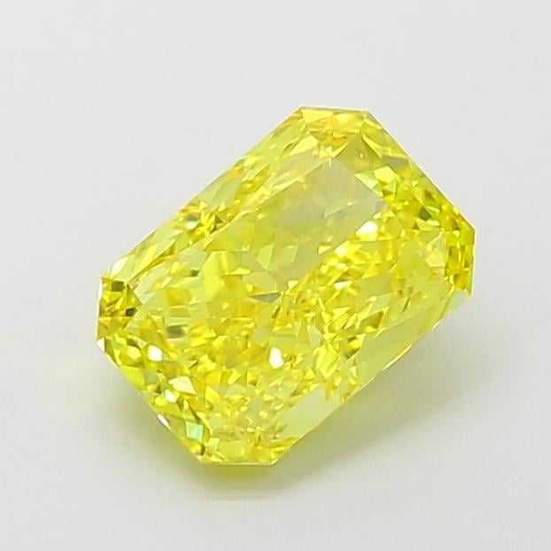 1.51 Ct. Fancy Vivid  Yellow Radiant Lab Grown Diamond