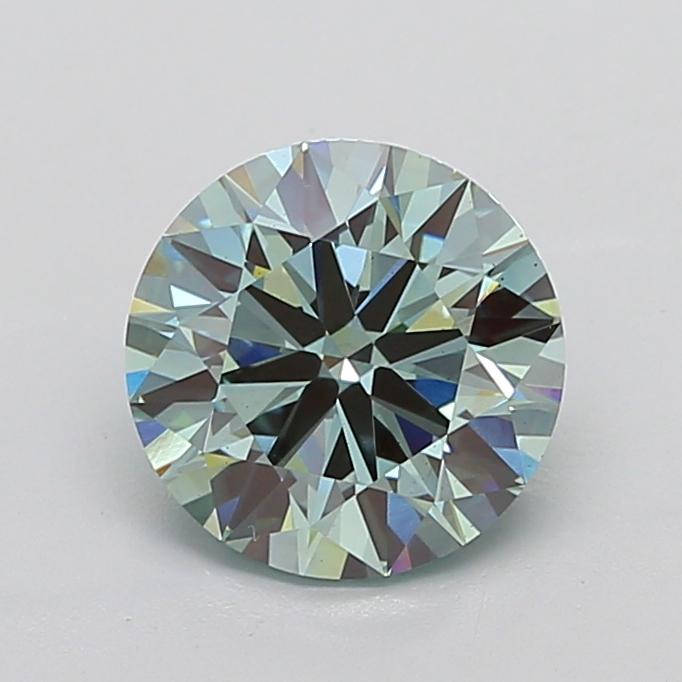 3.5 Ct. Fancy Intense  Green Round Lab Grown Diamond