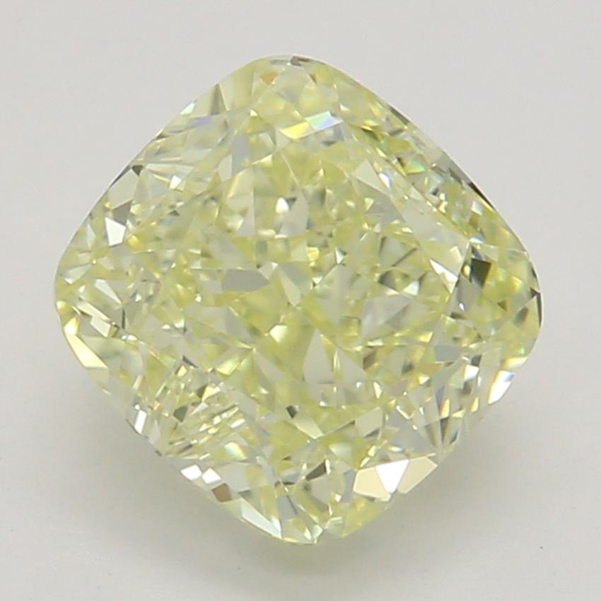 1.11 Ct. Fancy Light Yellow Cushion Diamond