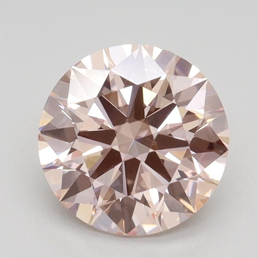 2.13 Ct. Fancy Intense Pink Round Lab Grown Diamond