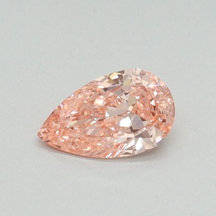 0.30 Ct. Fancy Vivid Pink Pear Lab Grown Diamond