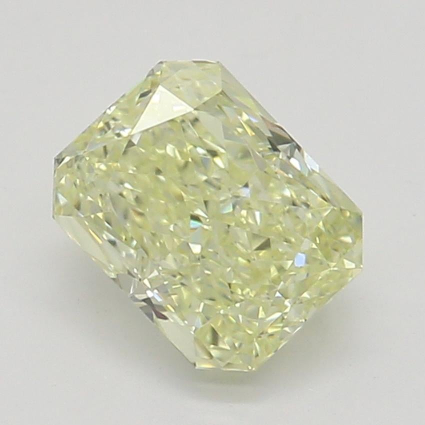 0.54 Ct. Fancy Light Yellow Radiant Diamond