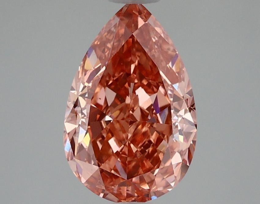 2.43 Ct. Fancy Pink Pear Lab Grown Diamond