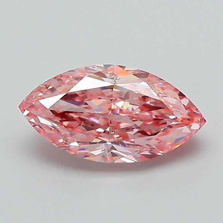 1.07 Ct. Fancy Intense Pink Marquise Lab Grown Diamond