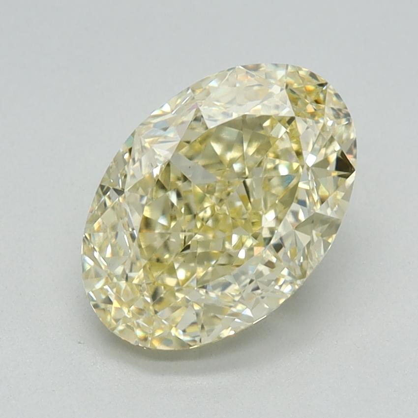 1.65 Ct. Fancy Yellow Oval Lab Grown Diamond