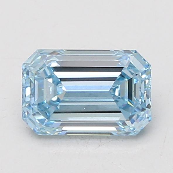 1.34 Ct. Fancy Vivid Blue Emerald Lab Grown Diamond