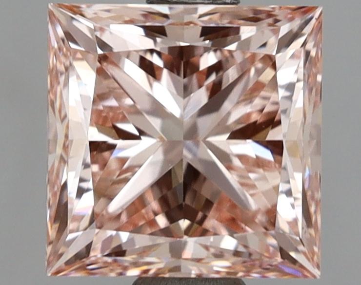 2.24 Ct. Fancy Intense Pink Princess Lab Grown Diamond