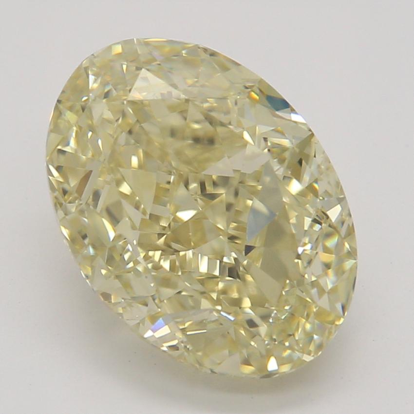 2.54 Ct. Fancy Yellow Oval Diamond