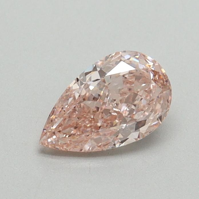 0.53 Ct. Fancy Intense Pink Pear Lab Grown Diamond