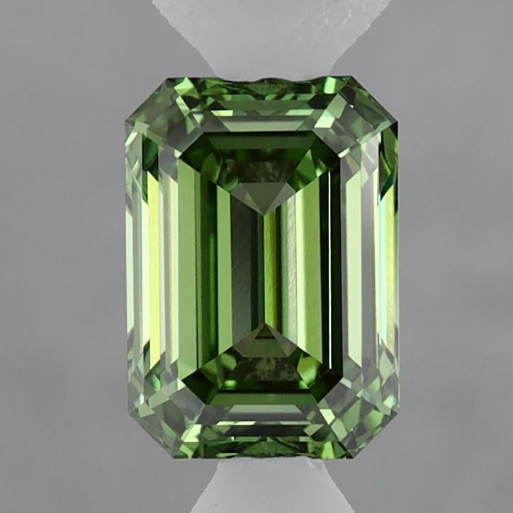 1.05 Ct. Fancy Vivid  Green Emerald Lab Grown Diamond