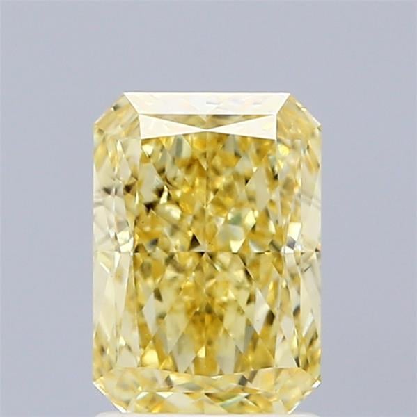 1.78 Ct. Fancy Intense Yellow Radiant Lab Grown Diamond